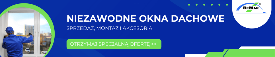 Okna dachowe - sprzedaz i montaz -baner